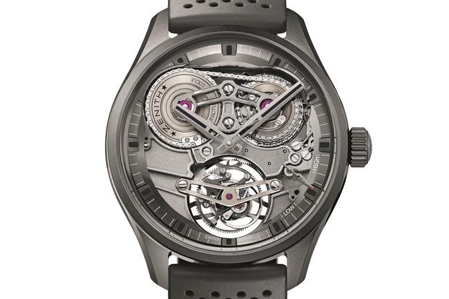 陀飛輪加芝麻鍊雙劍合一 ZENITH Academy Tourbillon Georges Favre-Jacot