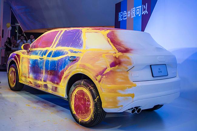 跑車很可以Party　Audi Q2在台北旗艦中心酷炫登場！