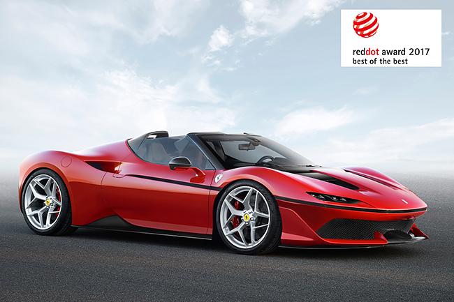 Ferrari法拉利連續三年榮獲設計界奥斯卡紅點大獎