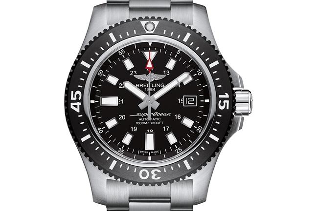 霸氣十足的陶瓷錶圈 BREITLING Superocean 44 Special
