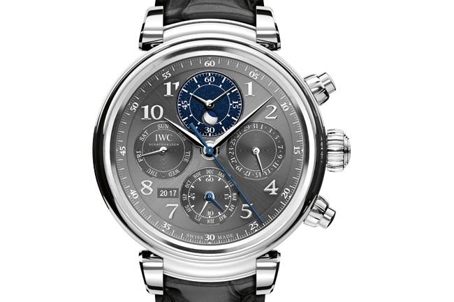 經典設計的再延續  IWC 達文西萬年曆計時腕錶