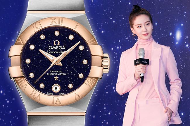 步步驚“星”　歐米茄攜手劉詩詩發佈全新星座系列女仕限量腕錶