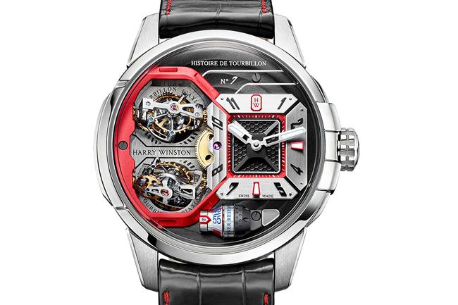 外型和細節更為提升的一代 HARRY WINSTON 史詩陀飛輪Histoire de Tourbillon 7號