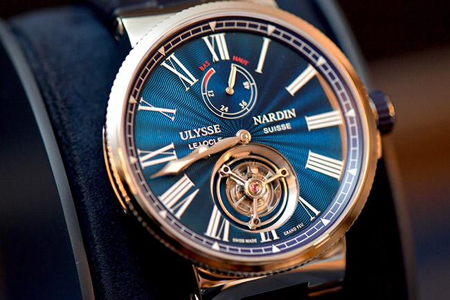 2018 SIHH搶先看　雅典錶Marine Tourbillon航海大明火琺瑯陀飛輪 