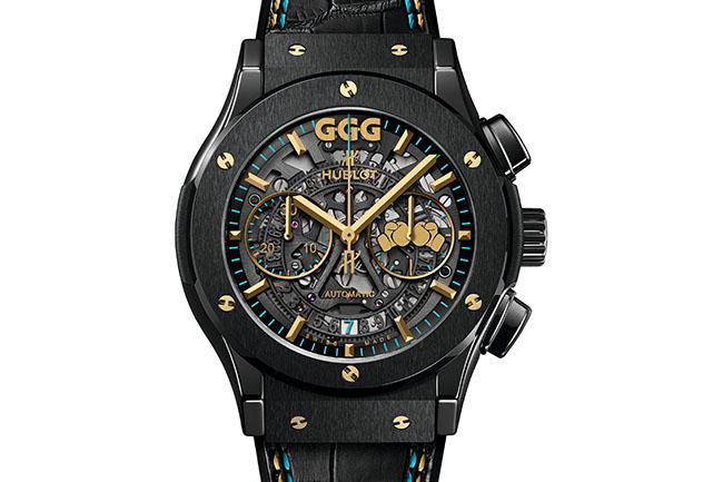 連續出拳 HUBLOT Classic Fusion 45mm Chronograph Special Edition “Gennady Goldkin”