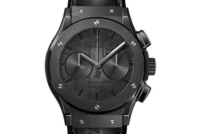跨界融合的工藝奇想 HUBLOT Classic Fusion Berluti計時腕錶