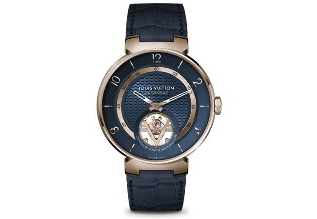 既典雅又洋溢運動風範　LV Tambour Moon Blue全新腕錶
