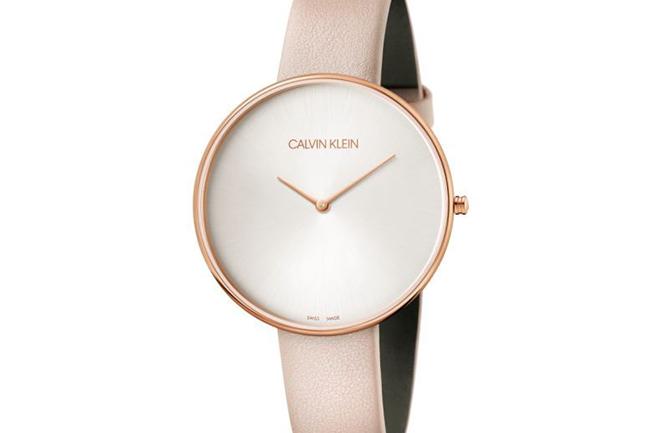 極簡柔美  CALVIN KLEIN望月腕錶
