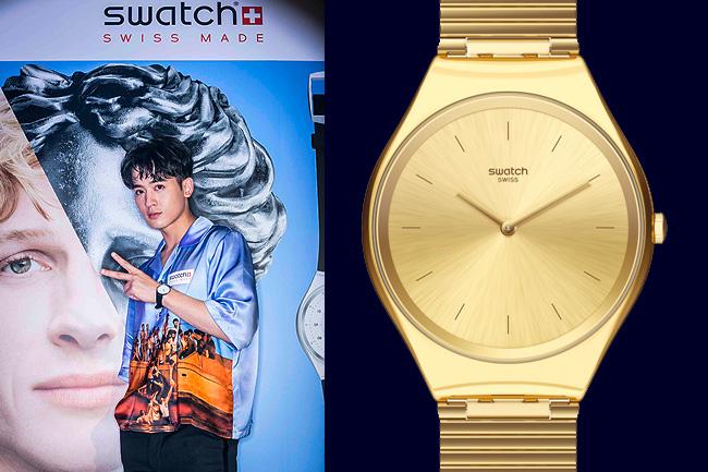 締造下一個超未來經典  SWATCH SKIN Irony 超薄金屬腕錶   