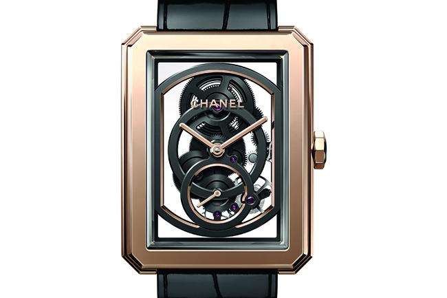 第三波自製機芯的攻略― CHANEL Boy·Friend鏤空腕錶