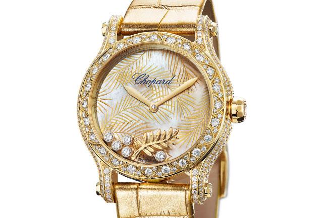 女錶不是都只有鑲鑽而已！蕭邦CHOPARD Happy Palm