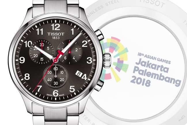 前進體育賽事 天梭Chrono XL 2018亞運特別版