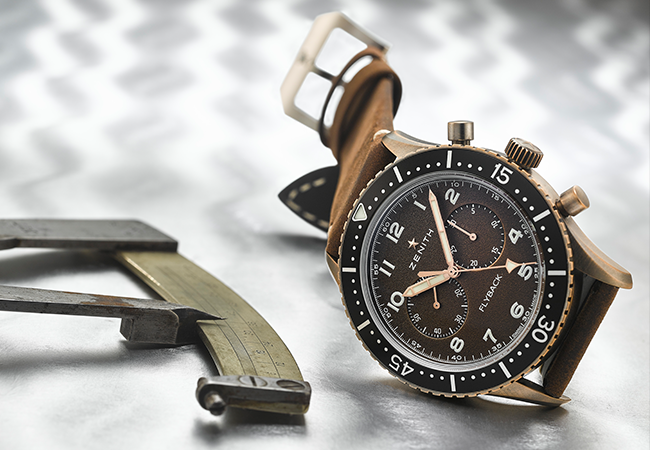 打造全新青銅外衣 真力時 Pilot Cronometro Tipo CP-2 Flyback Bronze  