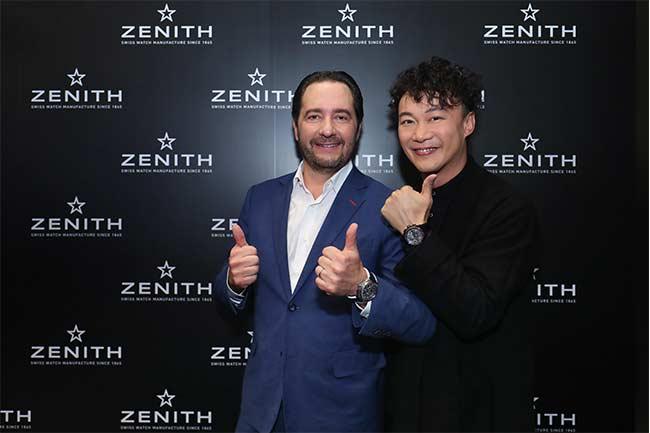 ZENITH攜手陳奕迅發表Defy El Primero 21 Rainbow腕錶