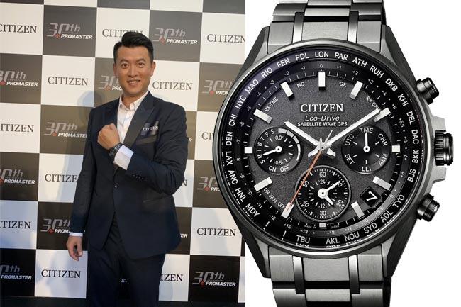 王建民炫技秀最悍CITIZEN腕錶 