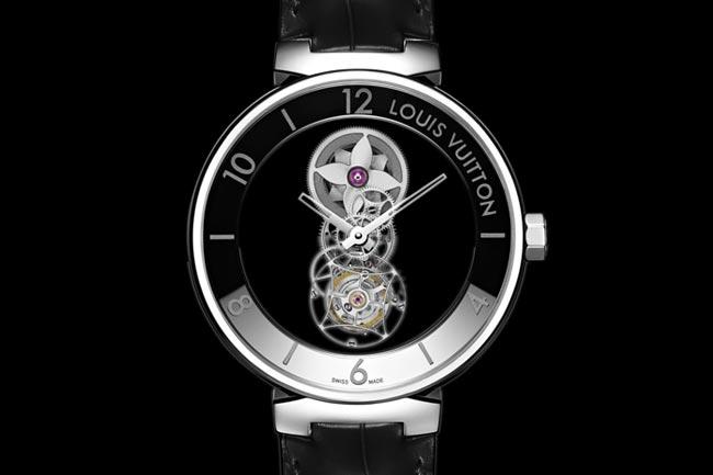 神奇花幻象 路易威登Tambour Moon Mysterieuse Flying Tourbillon