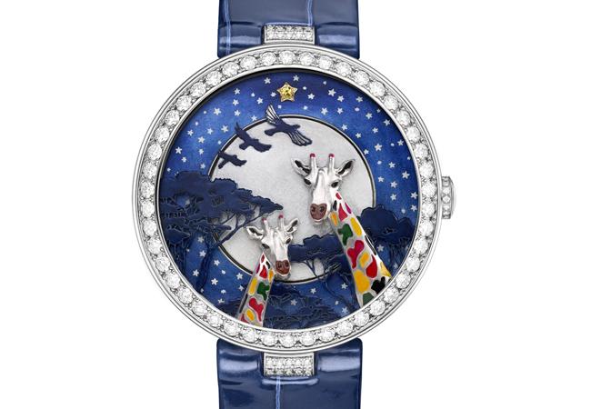 回歸野性的創意顯時 CHAUMET Espiègleries 長頸鹿複雜功能腕錶