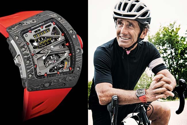 是腕錶也是里程表 RICHARD MILLE RM 70-01 Alain Prost陀飛輪