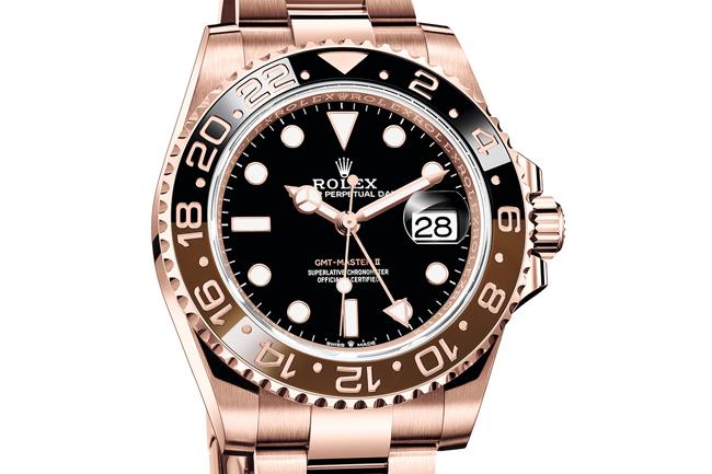 首見棕黑色陶瓷錶圈  勞力士 GMT Master II Ref.126715 CHNR 