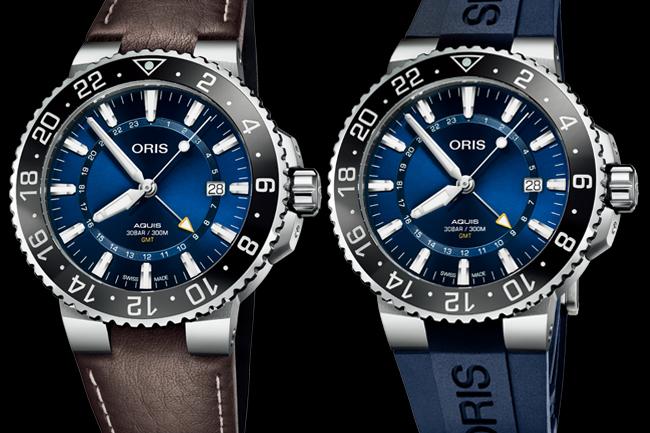 2019巴塞爾鐘錶展 ORIS Aquis GMT雙時區日期錶