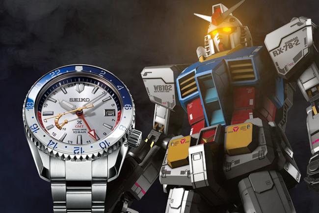 鋼彈的進擊 SEIKO Gundam 40th限量聯名錶款