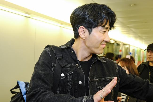閃耀紳士魅力 韓國男星車勝元旋風抵台