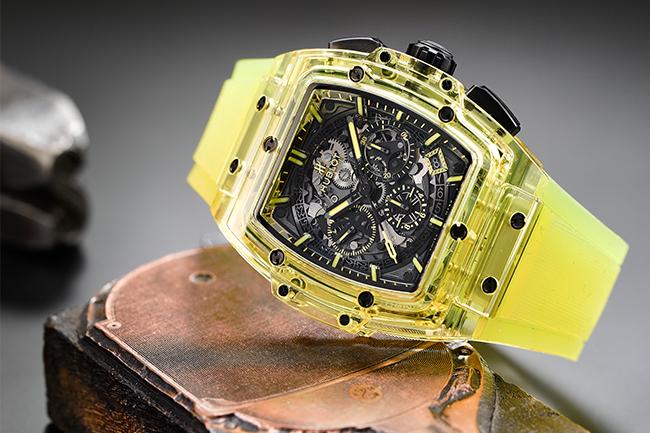 黃色代表活力 HUBLOT Spirit Of Big Bang 黃色藍寶石