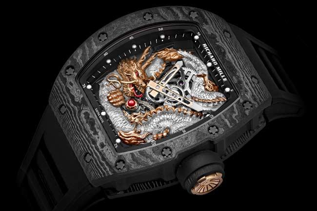 水晶龍伴陀飛輪  RICHARD MILLE RM 57-03 Tourbillon Sapphire Dragon