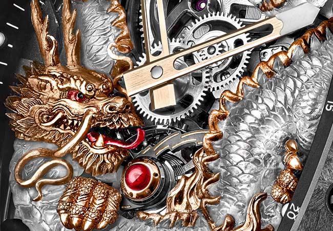 RICHARD MILLE RM 57-03 Tourbillon Sapphire Dragon水晶龍陀飛輪