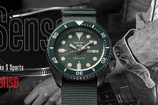 Seiko 5 Sports < Sense Style>原創美學系列
