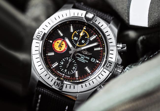 百年靈Avenger Chronograph 45復仇者計時腕錶瑞士空軍隊限量版