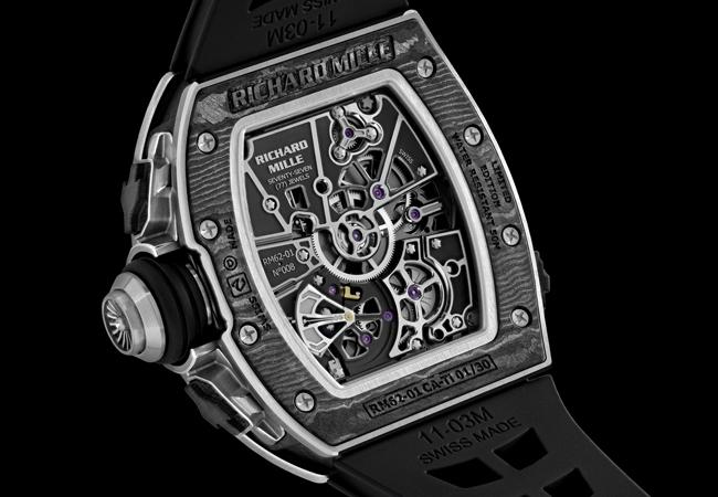 RICHARD MILLE RM 62-01 ACJ 陀飛輪振動鬧鈴腕錶
