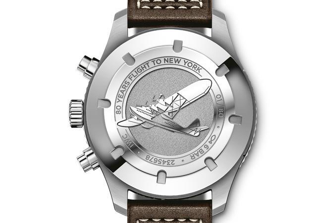 IWC飛行員系列世界時區計時腕錶「80 年紐約之旅」