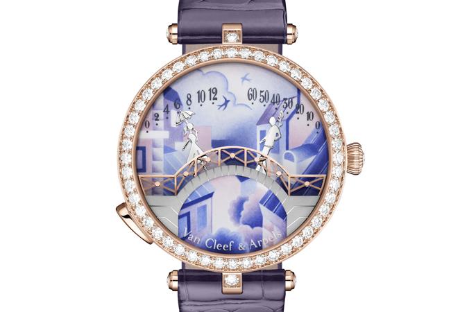 梵克雅寶Lady Arpels Pont des Amoureux Jour 腕錶