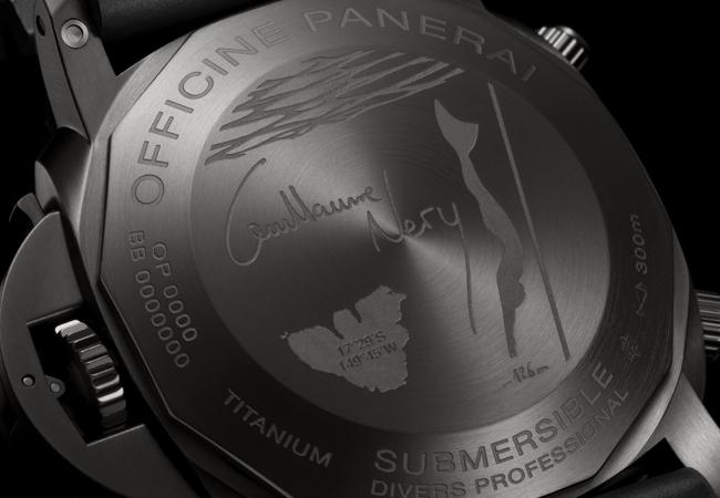 沛納海Submersible專業潛水計時腕錶Guillaume Néry版