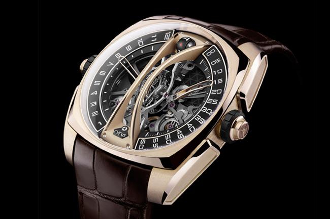 逆跳工藝展示 CYRUS Klepcys Vertical Skeleton Tourbillon
