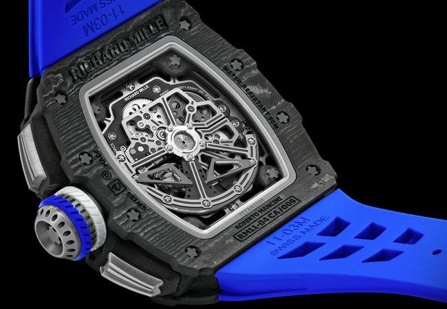 RICHARD MILLE RM 11-04 ROBERTO MANCINI 自動上鍊飛返計時碼錶
