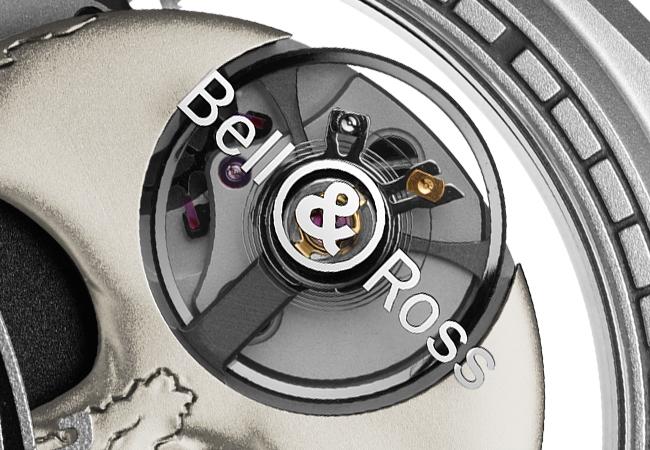 BELL & ROSS BR 01 Laughing Skull WHITE腕錶