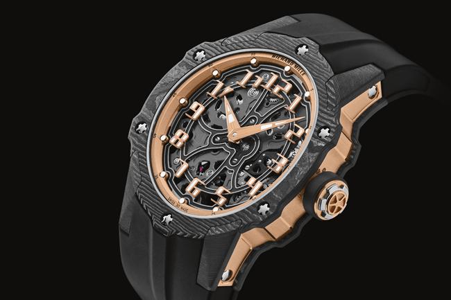 反差鮮明  RICHARD MILLE RM 33-02自動上鍊腕錶