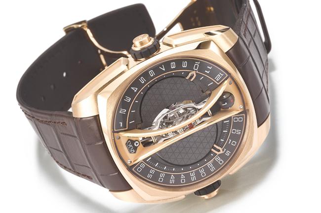 以複雜功能劃分出的和諧對稱 CYRUS Klepcys Vertical Tourbillon