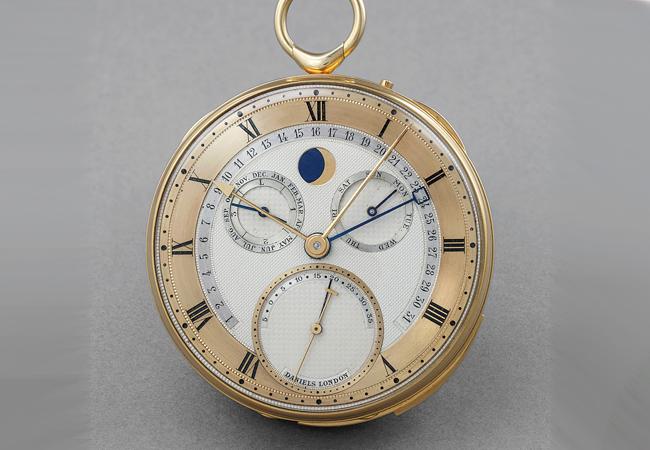 The George Daniels Grand Complication黃金懷錶