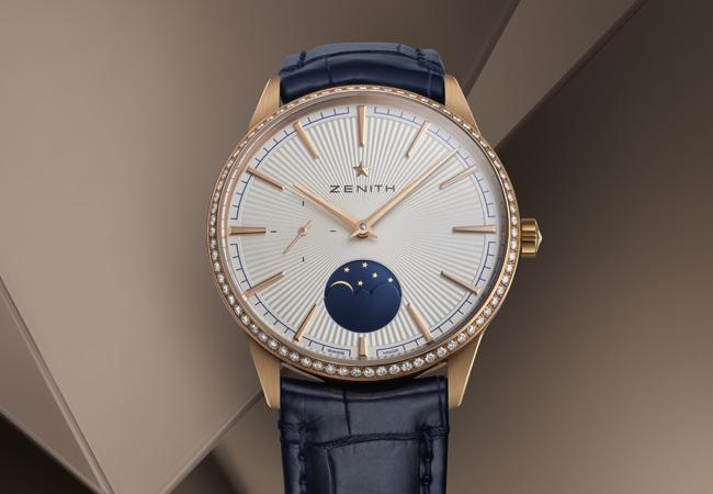 真力時ELITE Moonphase 腕錶