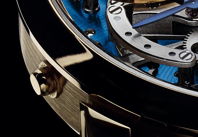 MB&F LM萬年曆18K金黃金材質錶款