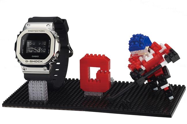 買G-SHOCK送積木 G-SHOCK 與nanoblock最強聯名