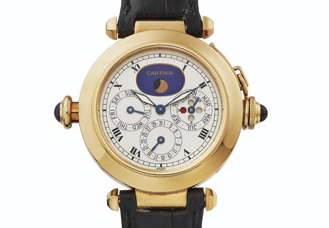 卡地亞CARTIER Perpetual Calendar Minute Repeating Pasha Ref. W30012