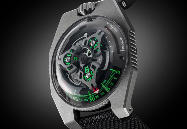 URWERK UR-100 GunMetal