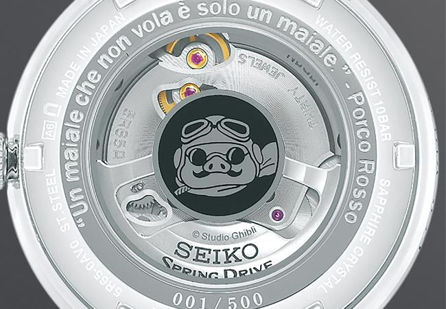 SEIKO Presage吉卜力工作室紅豬聯名限量版腕錶