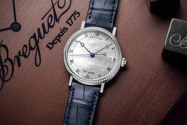 BREGUET寶璣Classique 9068珍珠母貝腕錶