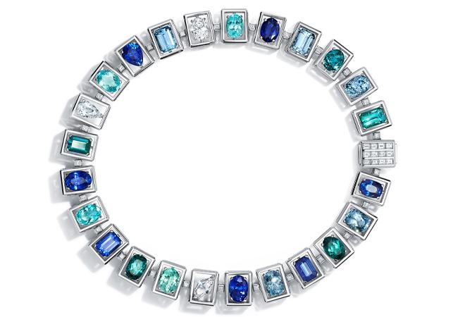 Tiffany Jewel Box高級珠寶系列 -Frame鉑金項鍊