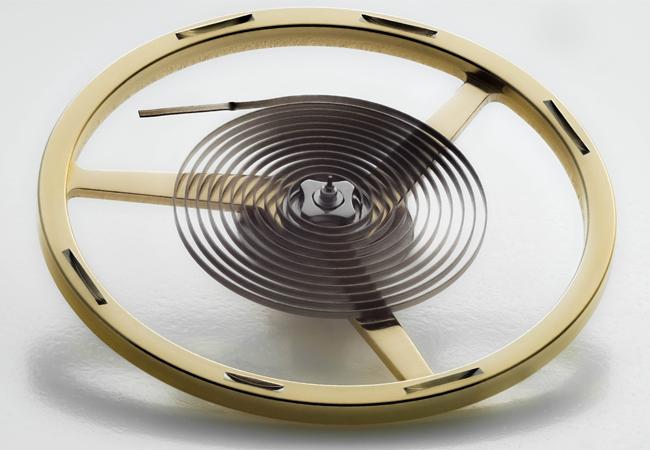 SWATCH鈦合金材料製成高抗磁Nivachron游絲